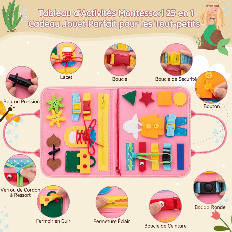 BusyBook™ | Livre Montessori