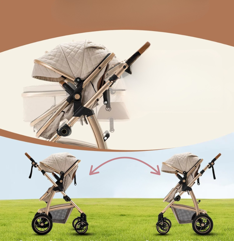 Poussette Trio ajustable