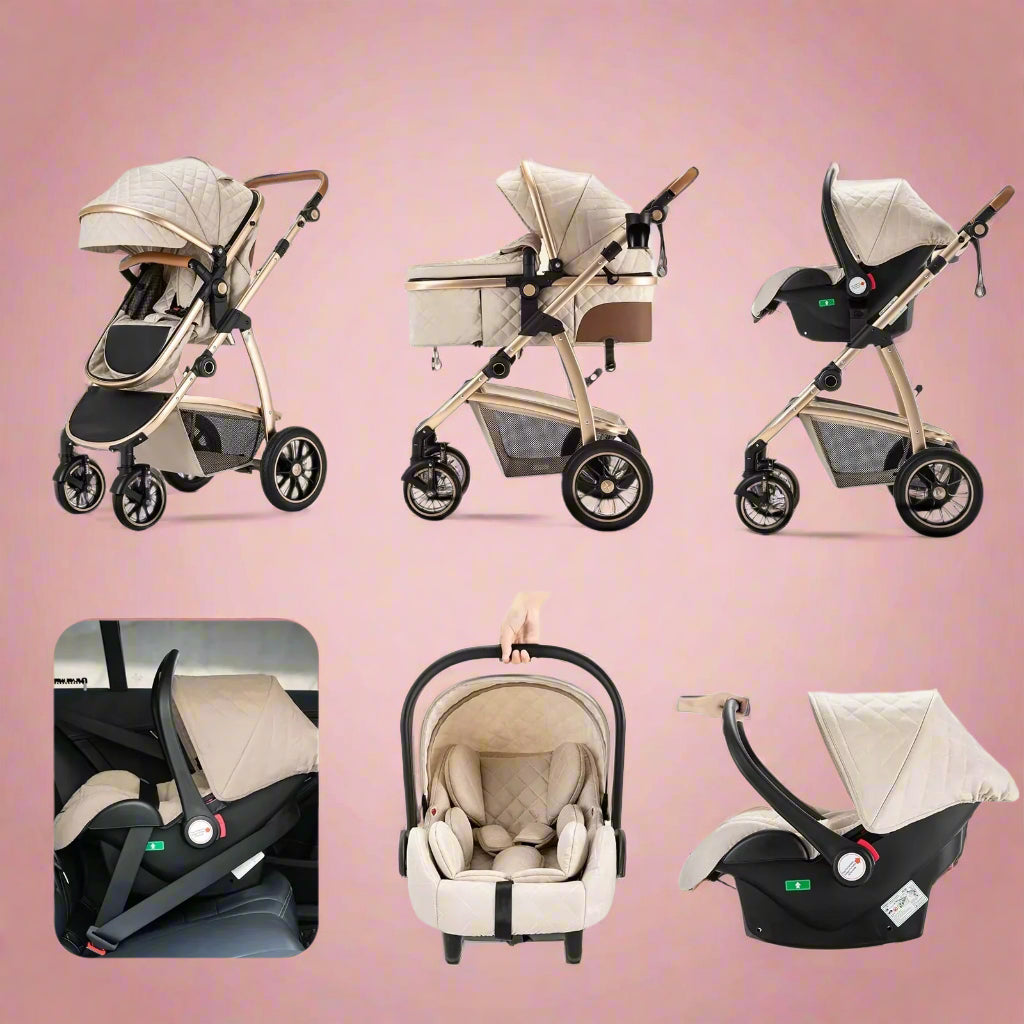 Poussette Trio multifonctionnelle