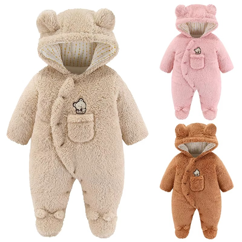 combinaison hiver pour bebe collection trois couleurs