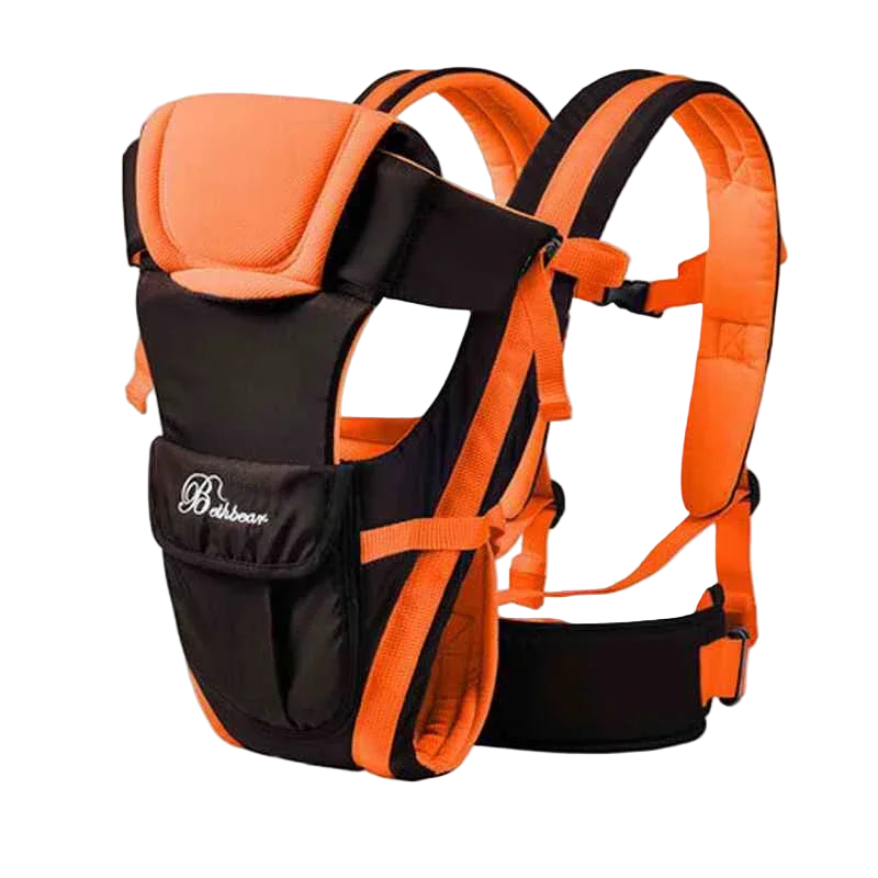 porte bebe orange confortable