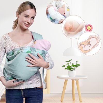maman porte son bébé avec Porte bébé confortable
