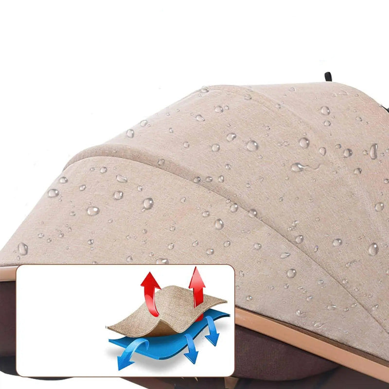Poussette 3-en-1 imperméable