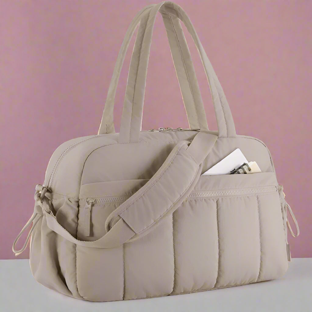 sac a langer bebe caramel