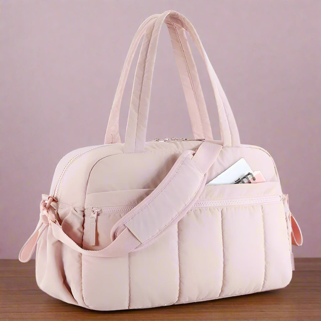 sac a langer bebe rose