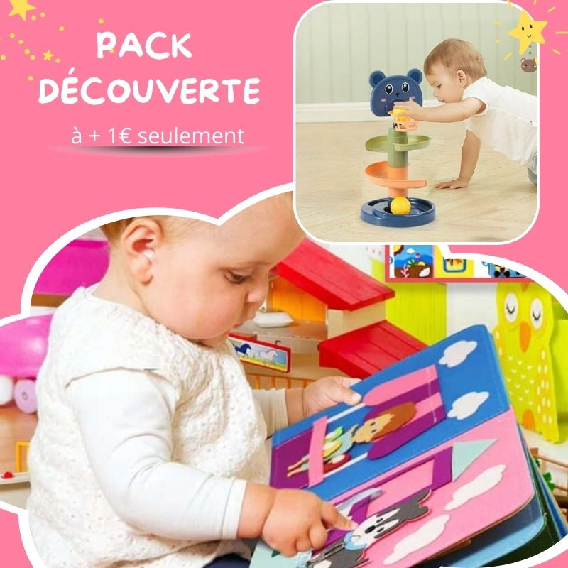 BabyBook3D™ | Livre éducatif Montessori interactif