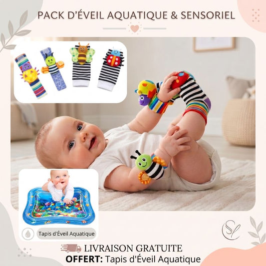 BabyFun™ | Les Premiers Hochets Sensoriels de Bébé