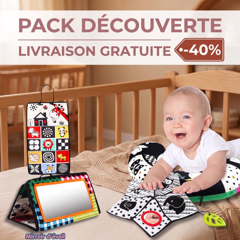 TumyDou™ | Coussin d'éveil sensoriel