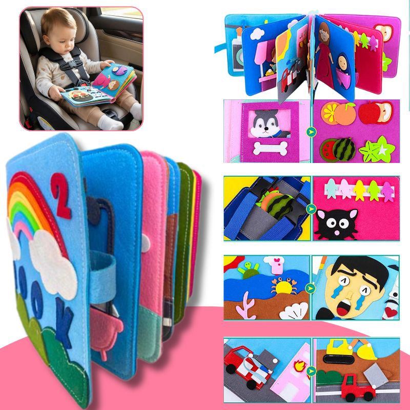 BabyBook3D™ | Livre éducatif Montessori interactif