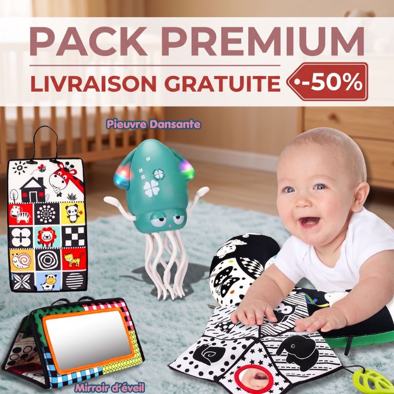 TumyDou™ | Coussin d'éveil sensoriel