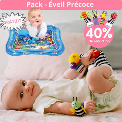Babyfun™ | Set de hochets sensoriels +Tapis d'éveil pour bébé