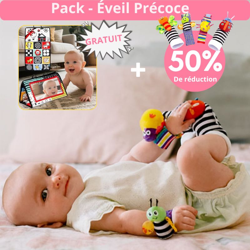 Babyfun™ | Hochets sensoriels + Miroir d'Éveil (OFFERT) (Copie)