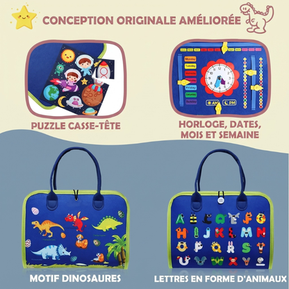 BusyBook™ |Le livre Montessori pour un Éveil Naturel