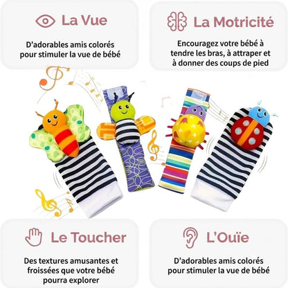 BabYFun™ | Set de Hochets pour un Éveil  Sensoriel