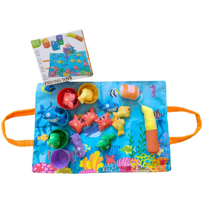 Petit Pécheur™ |  Jeu de pêche Montessori - Un seul Jouet, mille possibilités