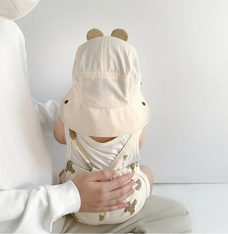 CHAPEAU ANTI UV BÉBÉ GARÇON protège cou