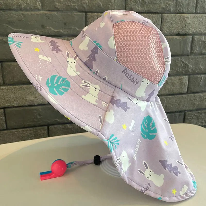 CHAPEAU BÉBÉ ANTI UV VIOLET