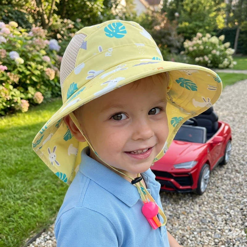 CHAPEAU BÉBÉ ANTI UV jardin voiture