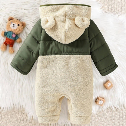  COMBI PILOTE BEBE GARCON dos avec capuche