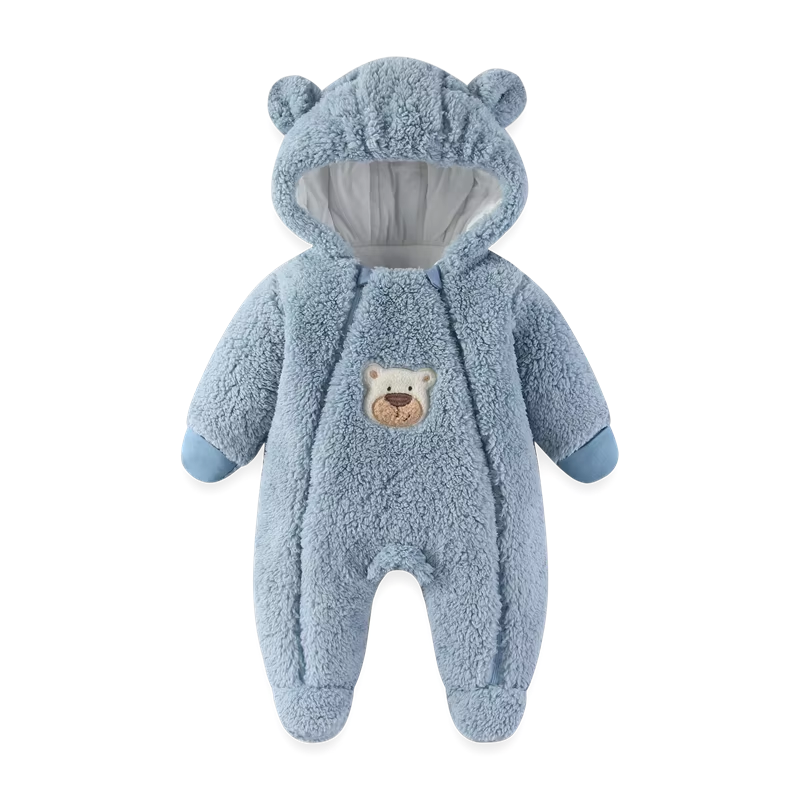 COMBINAISON HIVER BEBE 3 MOIS bleu