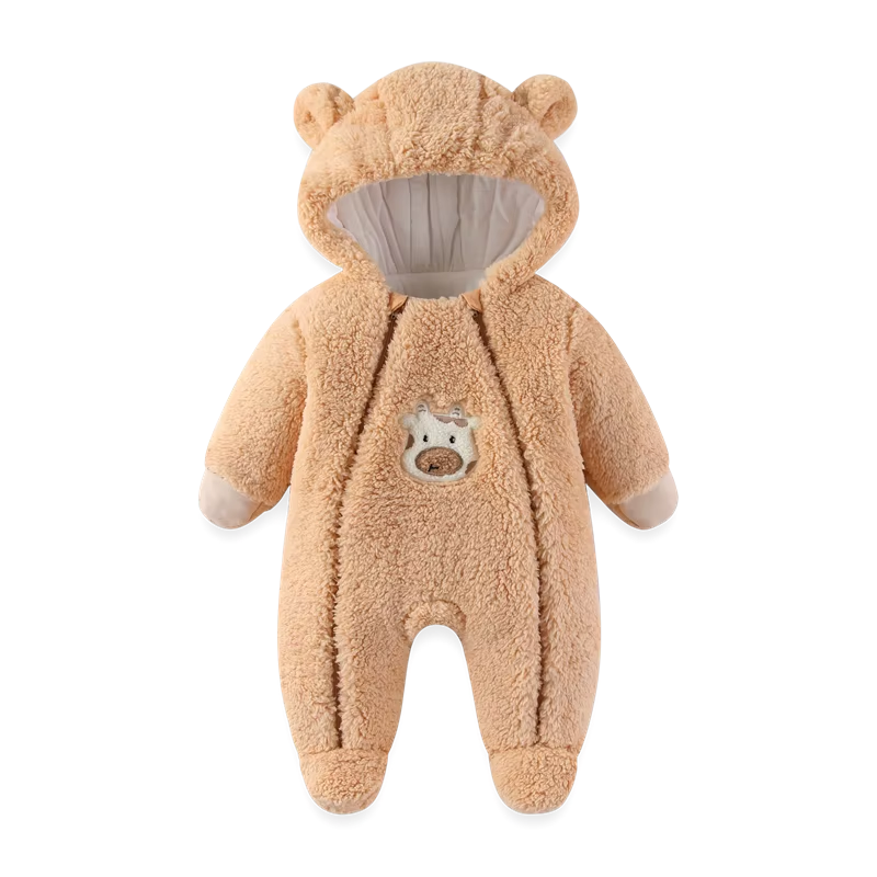 COMBINAISON HIVER BEBE 3 MOIS marron