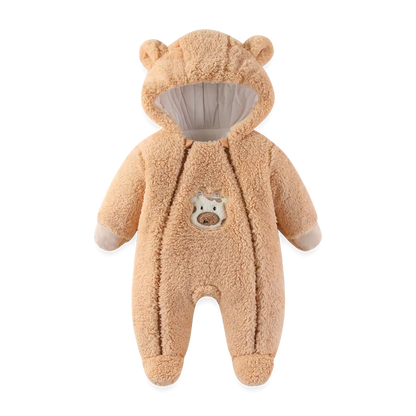 COMBINAISON HIVER BEBE 3 MOIS marron