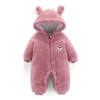  COMBINAISON HIVER BEBE rose