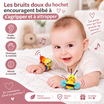 BabyFun™ | Les Premiers Hochets Sensoriels de Bébé