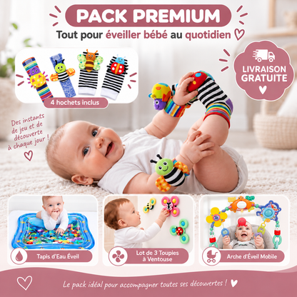BabyFun™ | Les Premiers Hochets Sensoriels de Bébé