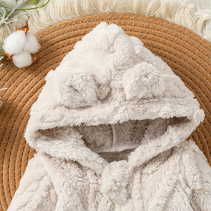 Combinaison hiver bebe garcon avec capuche