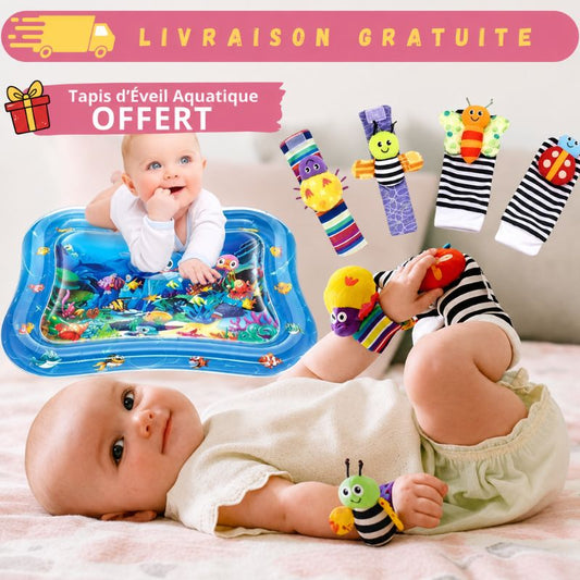 BabYFun™ | Set de Hochets Sensoriels + 🎁Tapis d’Éveil OFFERT