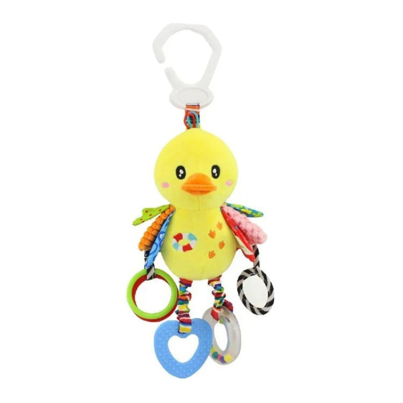 Jouet poussette bebe canard