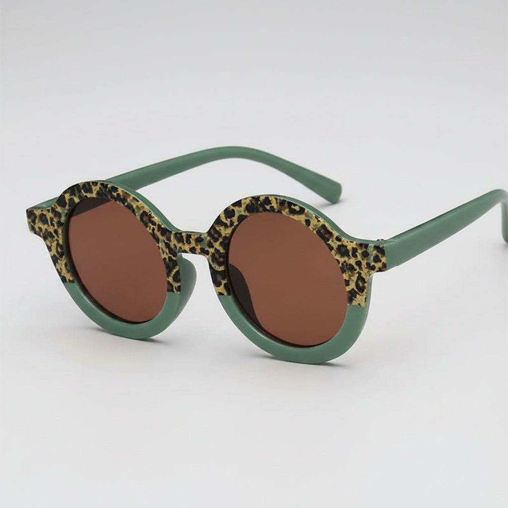 LUNETTES DE SOLEIL POUR BEBE leopard vert