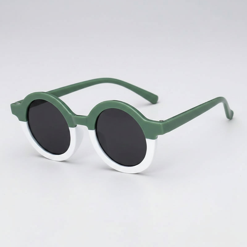 LUNETTES DE SOLEIL POUR BEBE  vert blanc