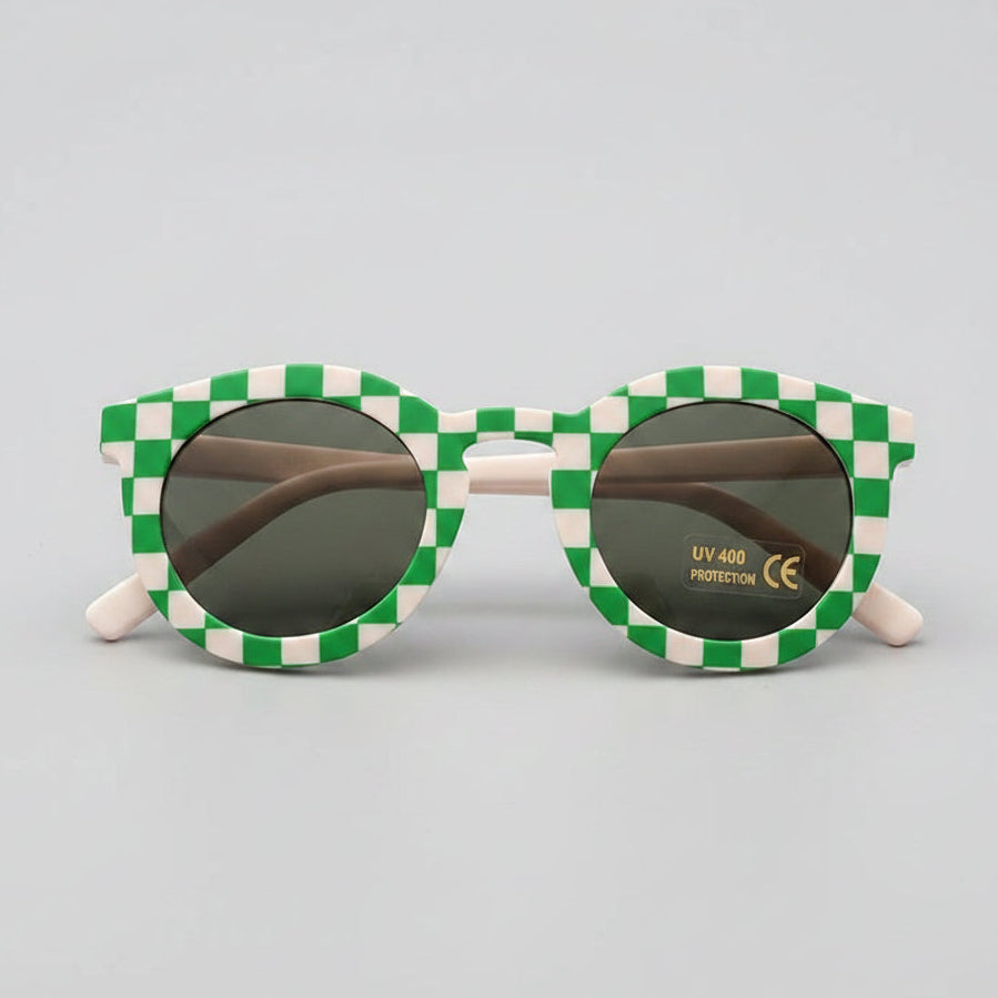 LUNETTES DE SOLEIL POUR BEBE vert rayé