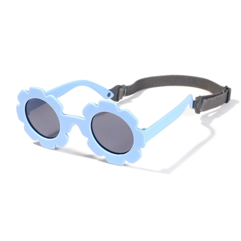 Lunette soleil bébé 0-12 mois bleu