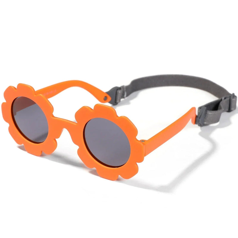 Lunette soleil bébé 0-12 mois orange