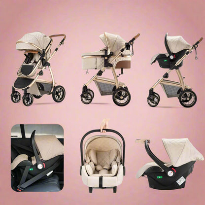 Poussette Trio multifonctionnelle