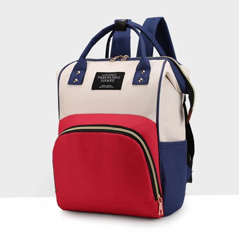 sac à langer sac à dos multicouleur