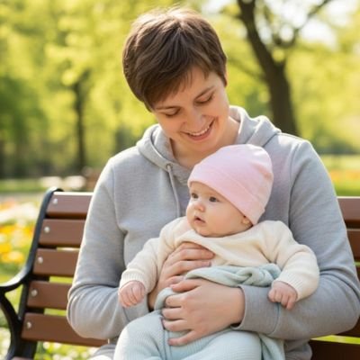 Bonnet bebe fille rose