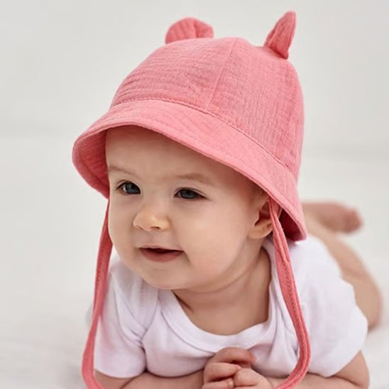 Chapeau bebe  rose