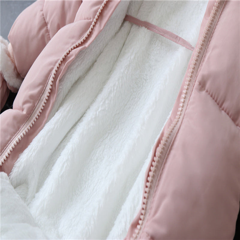 combi pilote bebe fille intérieur doux