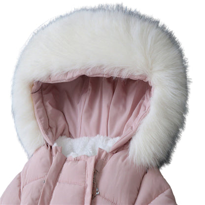 combi pilote bebe fille capuche protectrice