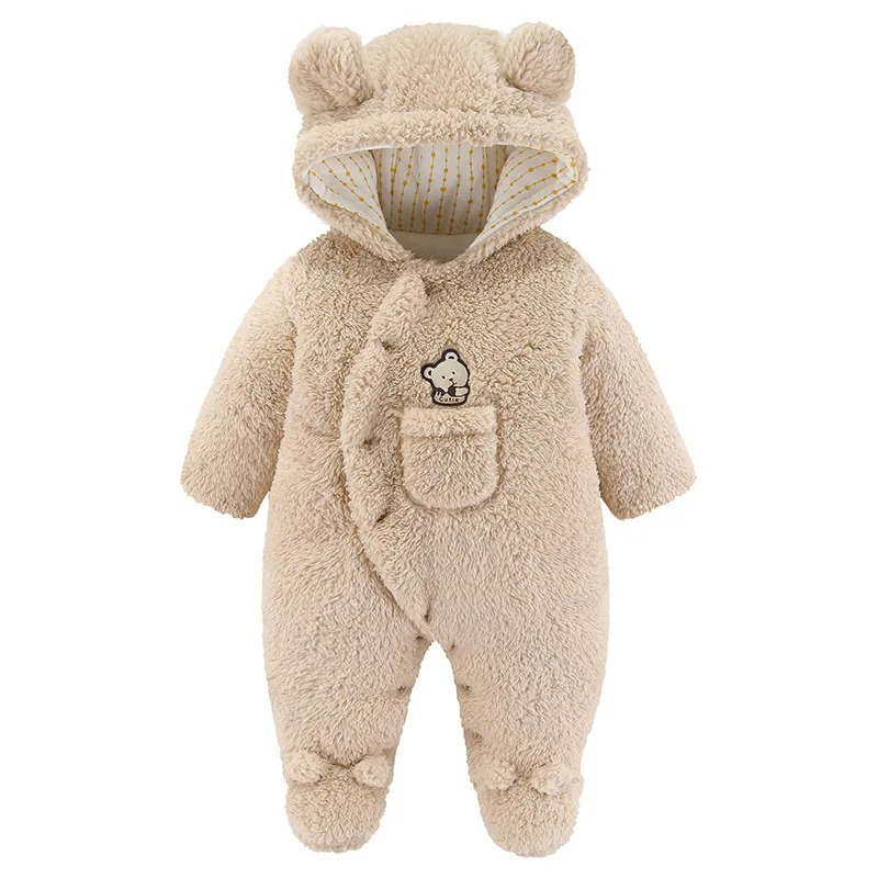 combinaison hiver pour bebe beige