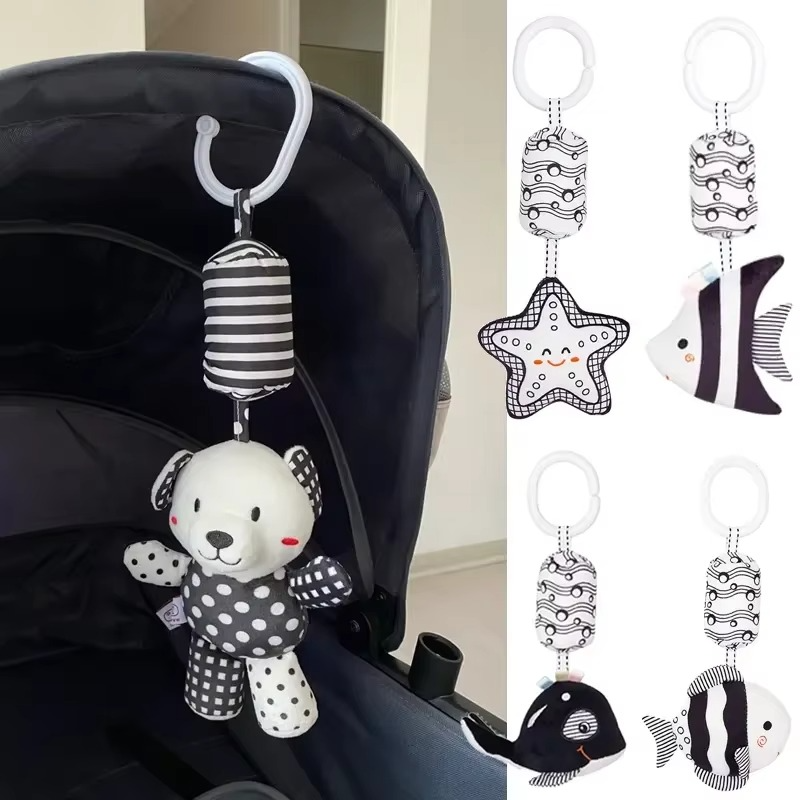 jouets poussette bebe ours