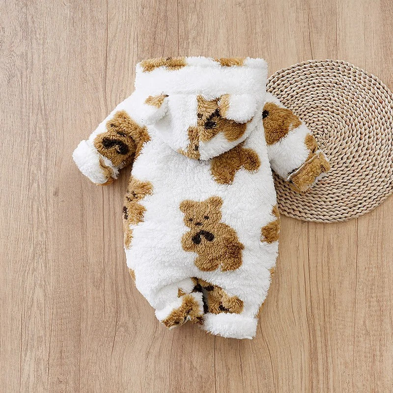 dos du nid d’ange bebe motif petit ours