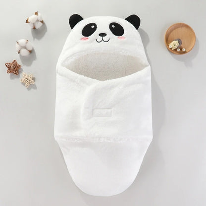 nid d'ange cosy blanc tête Panda 