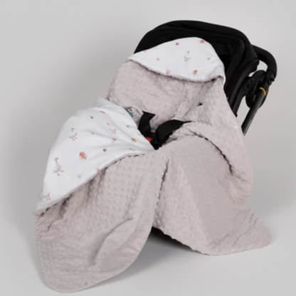 nid d'ange cosy hiver oie