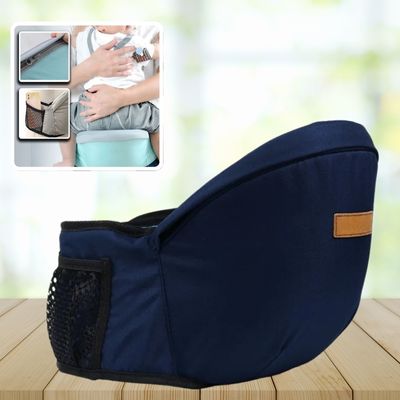 porte bébé ceinture bleu