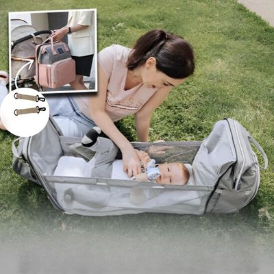 sac a langer avec attache poussette